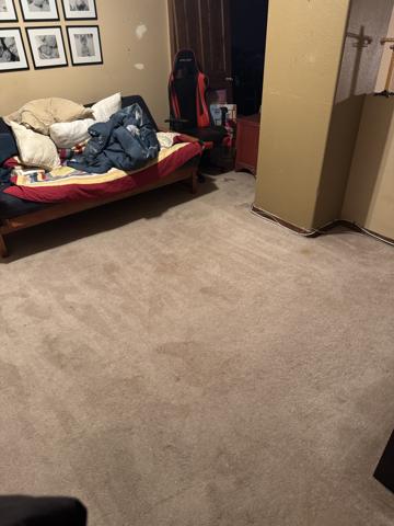 Upstairs landing after cleanup