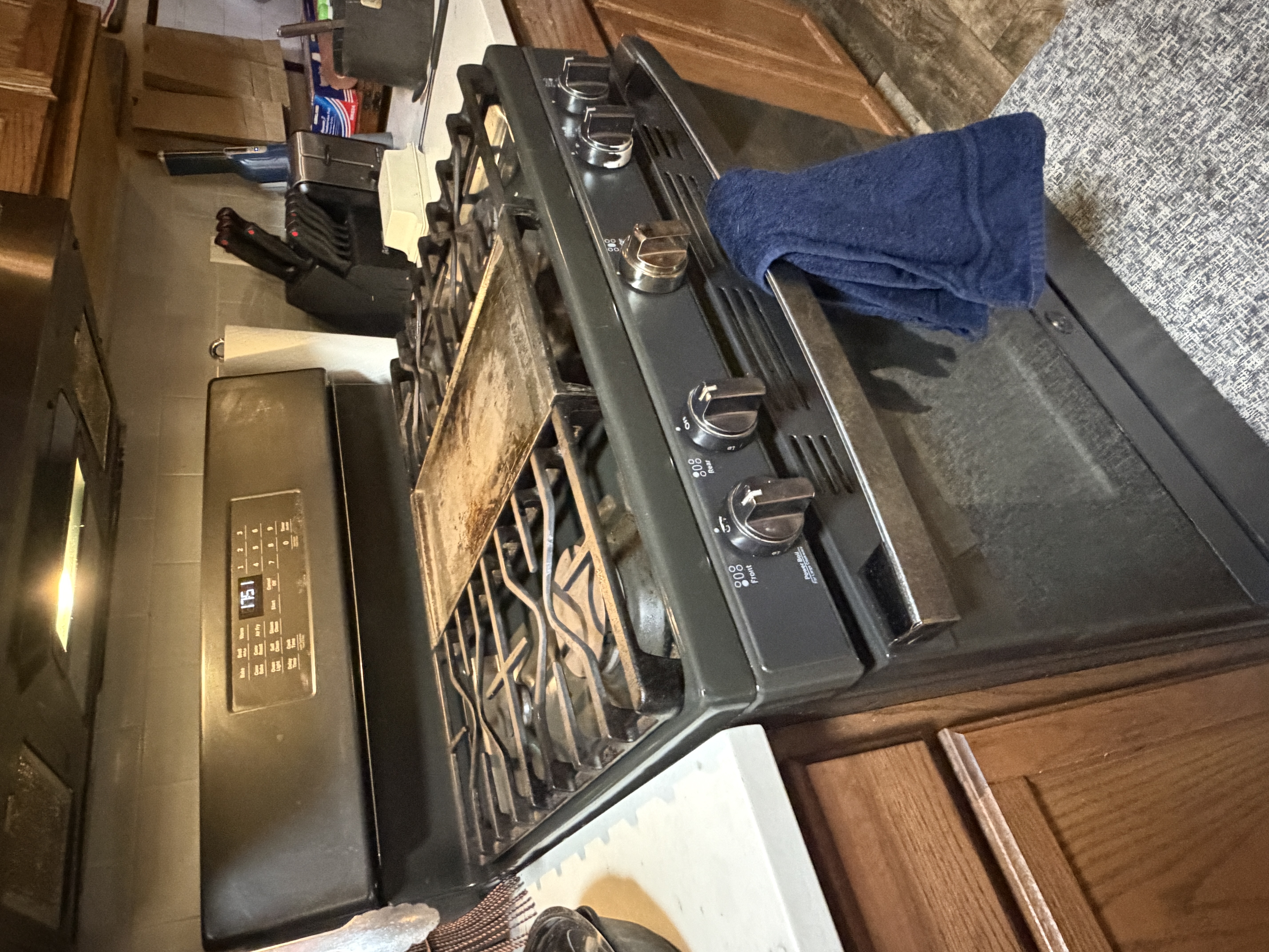 Stove after cleanup